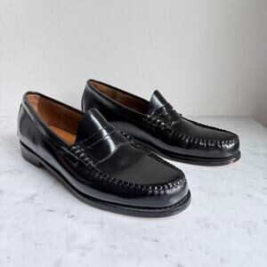 G.H. Bass & Co. Weejuns Black Leather Penny Loafers Men’s 10.5